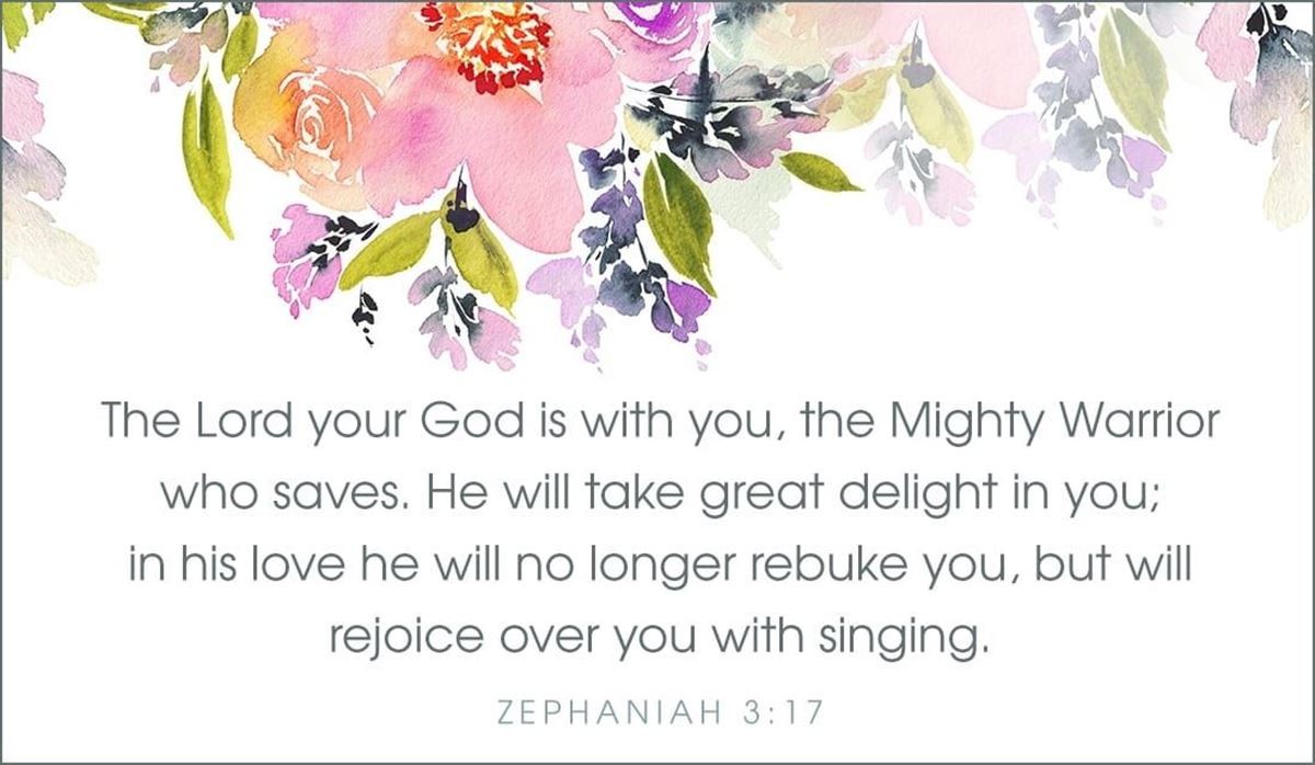 Your Daily Verse - Zephaniah 3:17