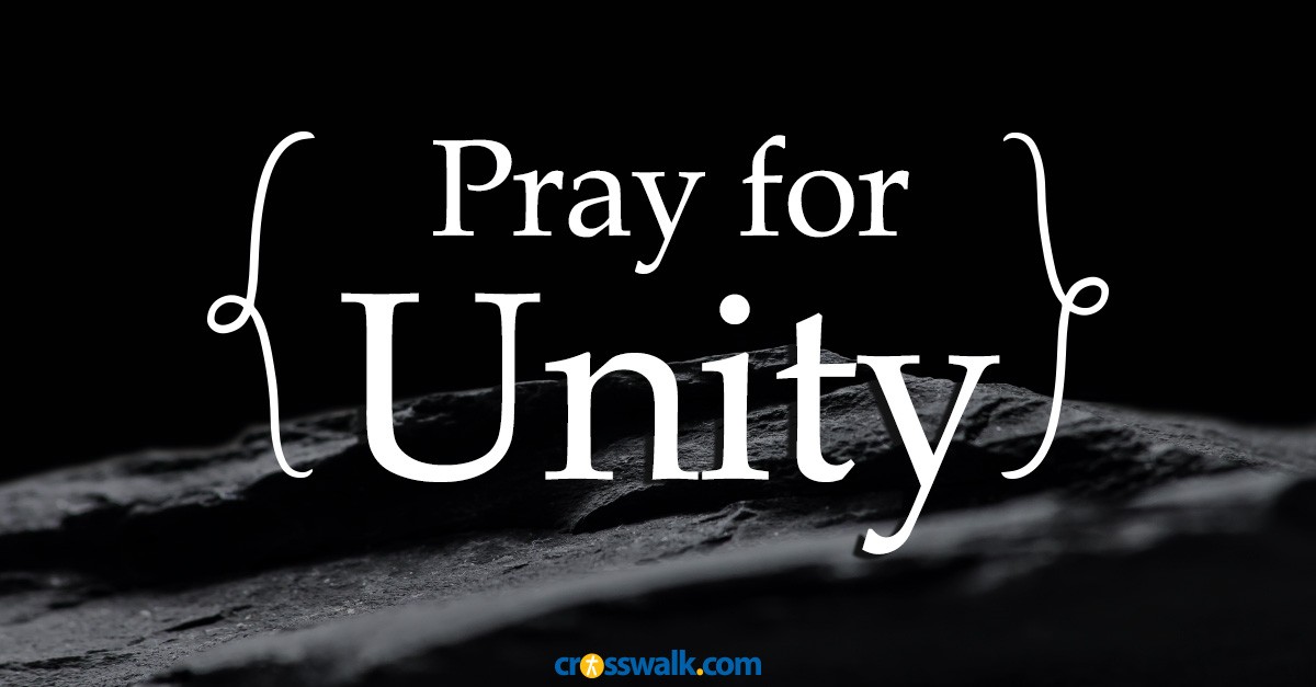 pray for unity graphic