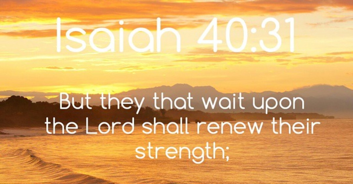 Wait on the Lord Bible Verses