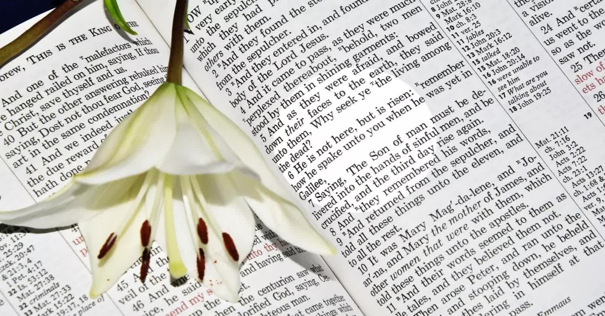 He Is Risen Bible Verses