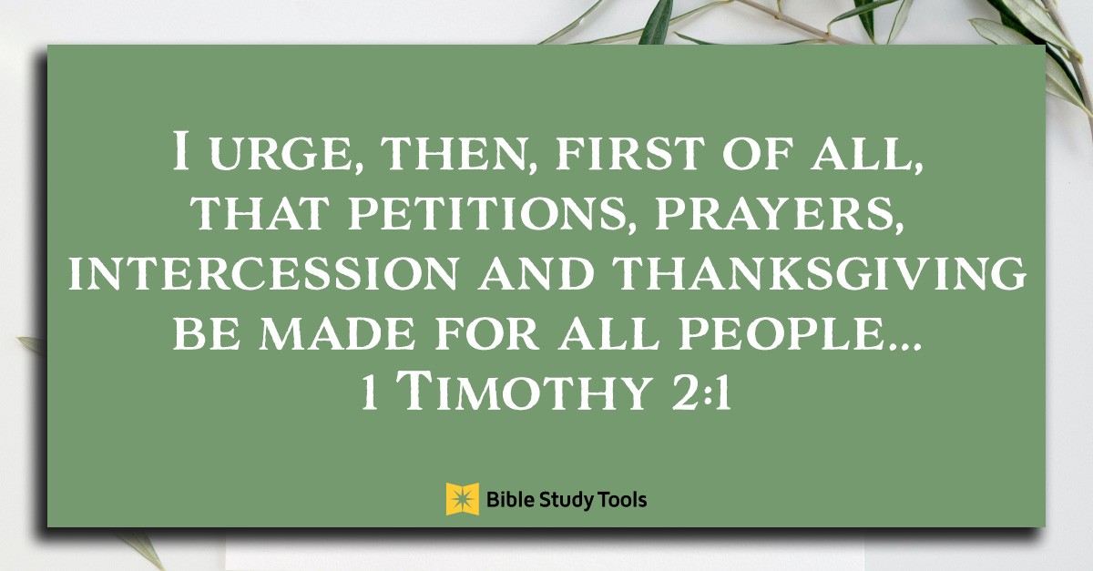 Praying the Gospel (1 Timothy 214) Your Daily Bible