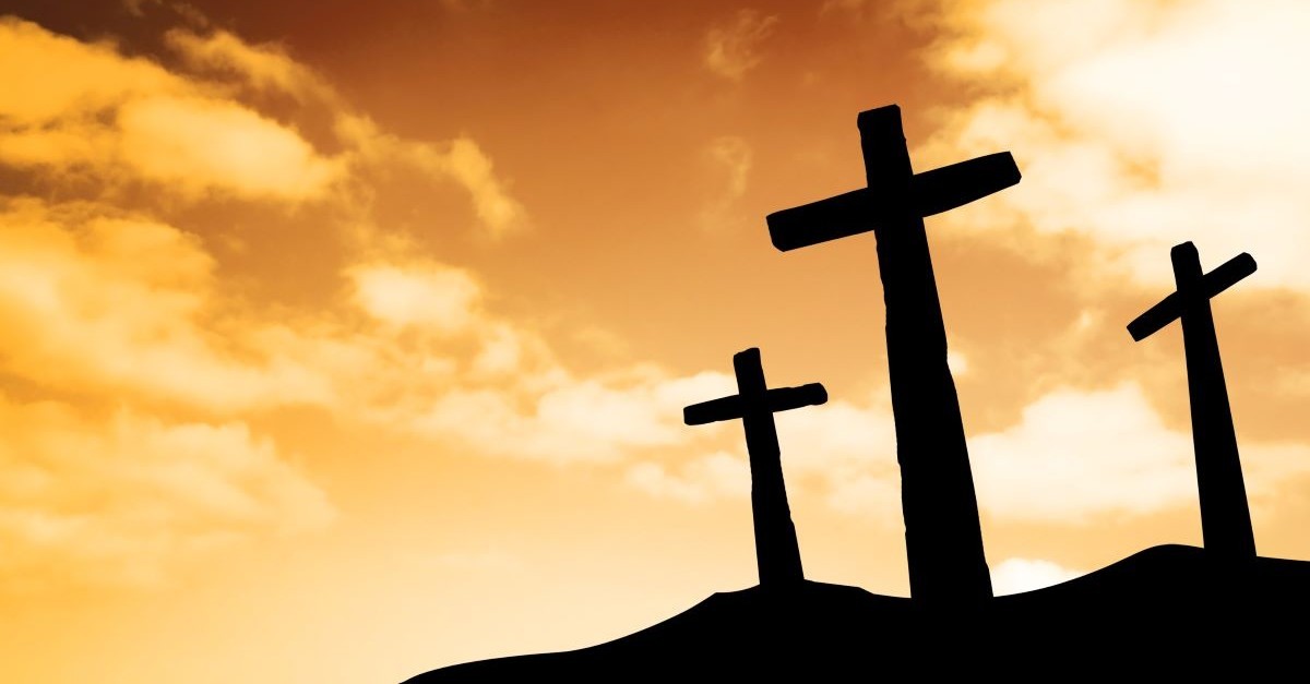 three crosses cross crucifixion calvary easter