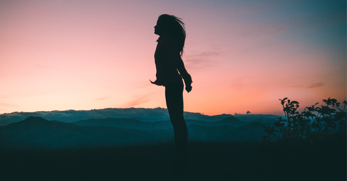 A woman standing tall, nothing new under the sun