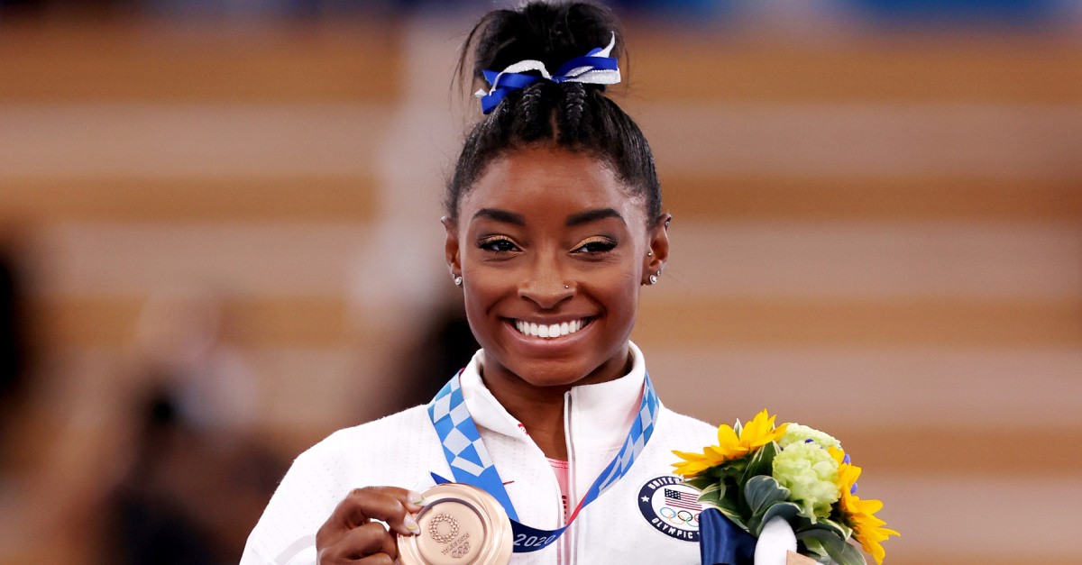 Simone Biles, Biles returns to the Olympics and takes home the Bronze