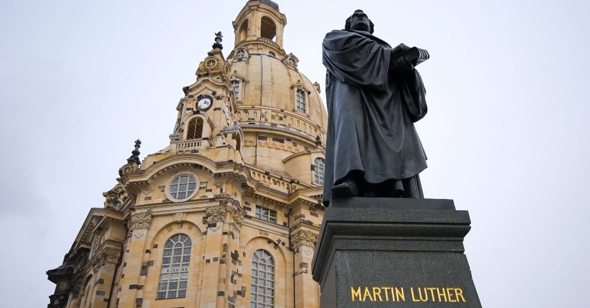 Martin Luther statue, reformation day