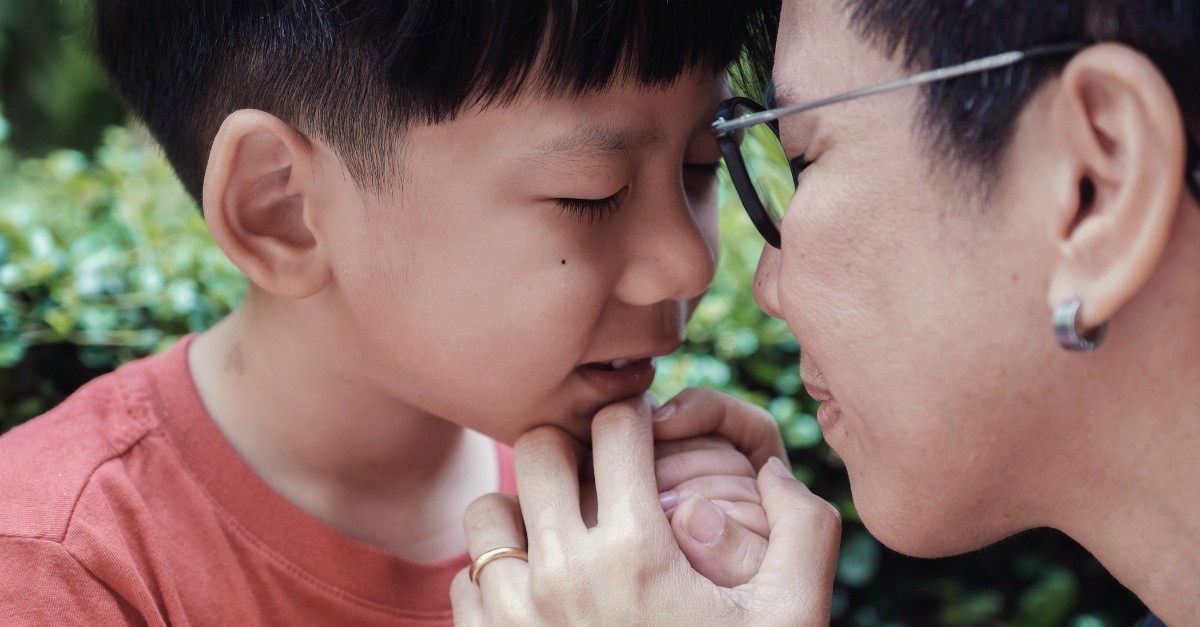 mother son praying, wonderful time to be alive