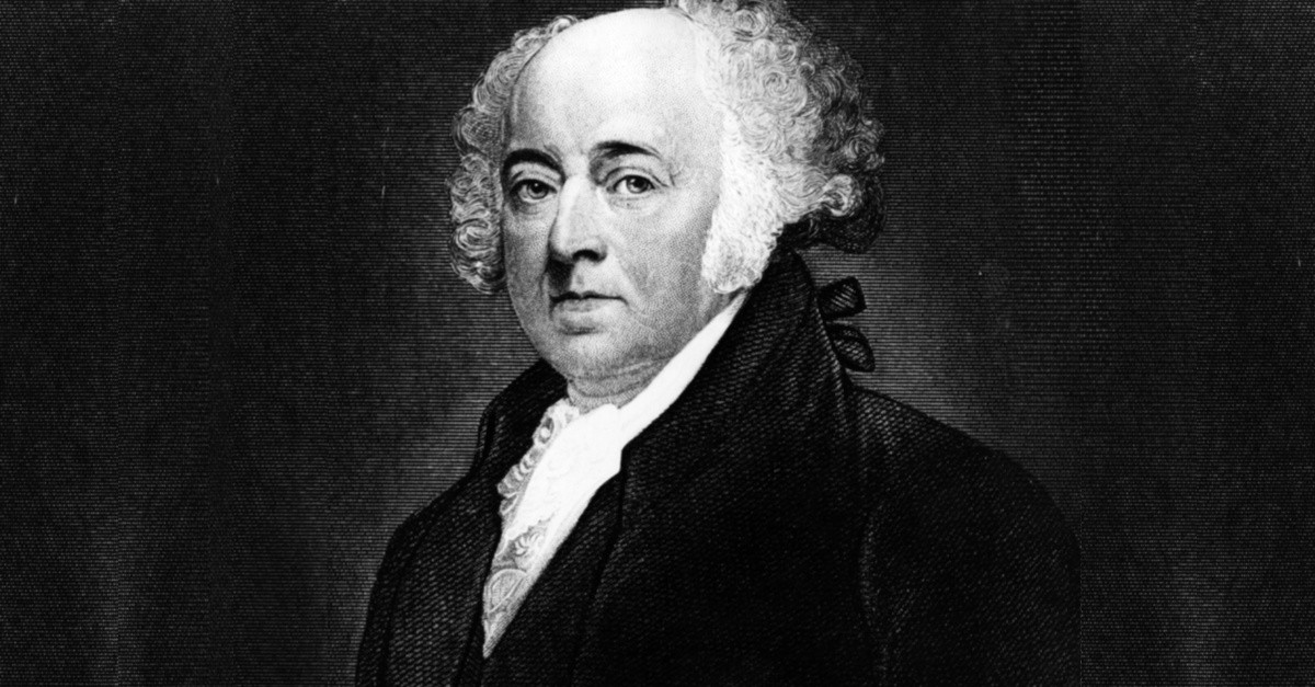 2. John Adams – a devout faith that emphasized Christian morality.