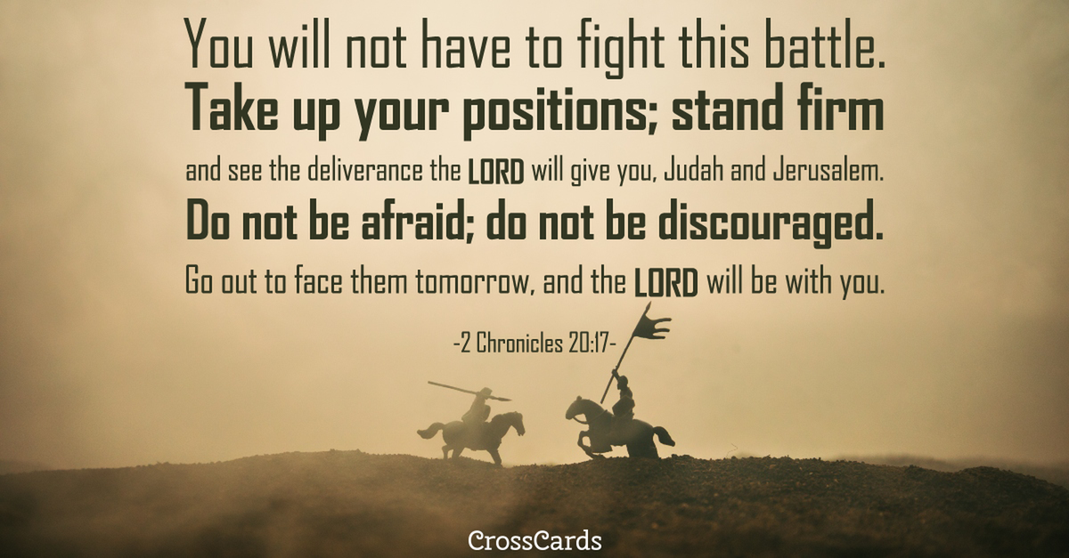 2 Chronicles 20:17 - Inspirations