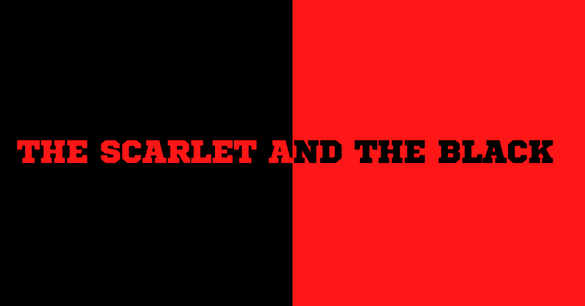 10. The Scarlet and the Black
