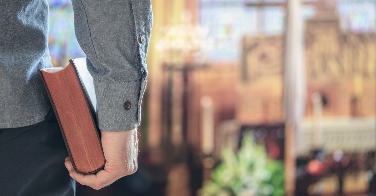 Man with Bible