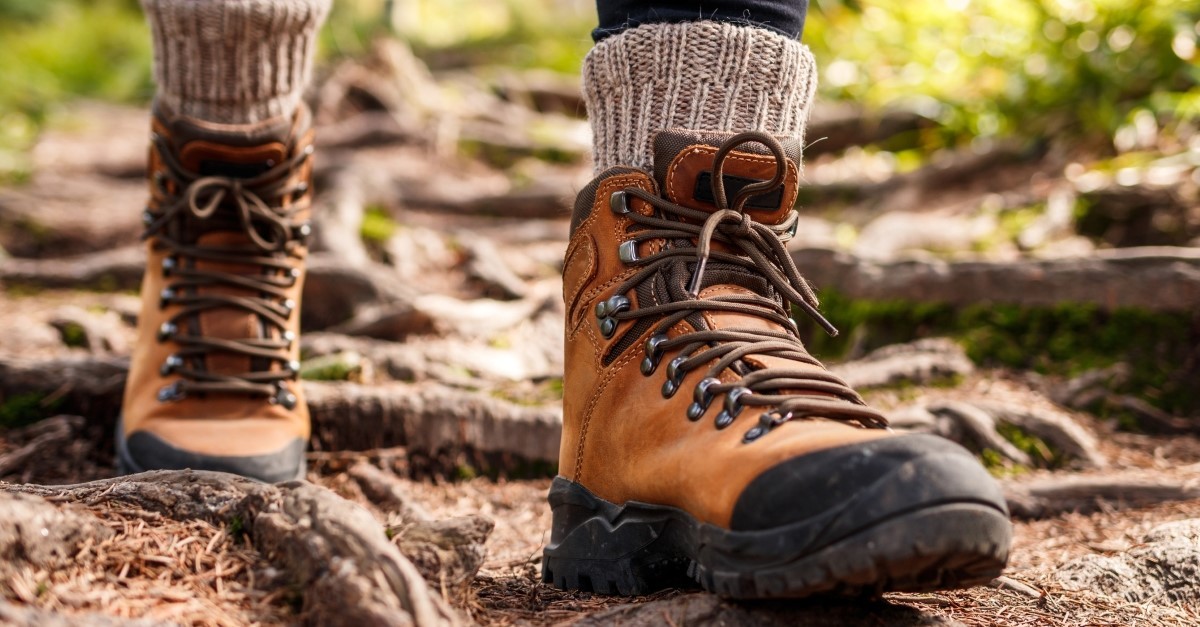 person hiking through forest, how god helps you on your journey