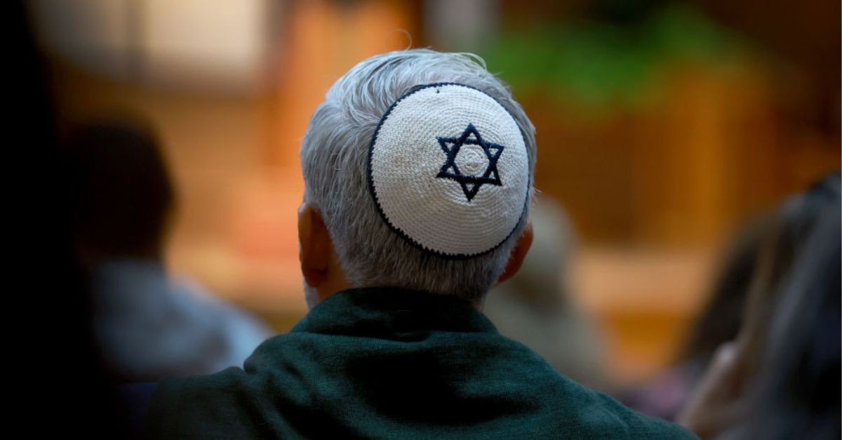 Jewish people praying for Israel.
