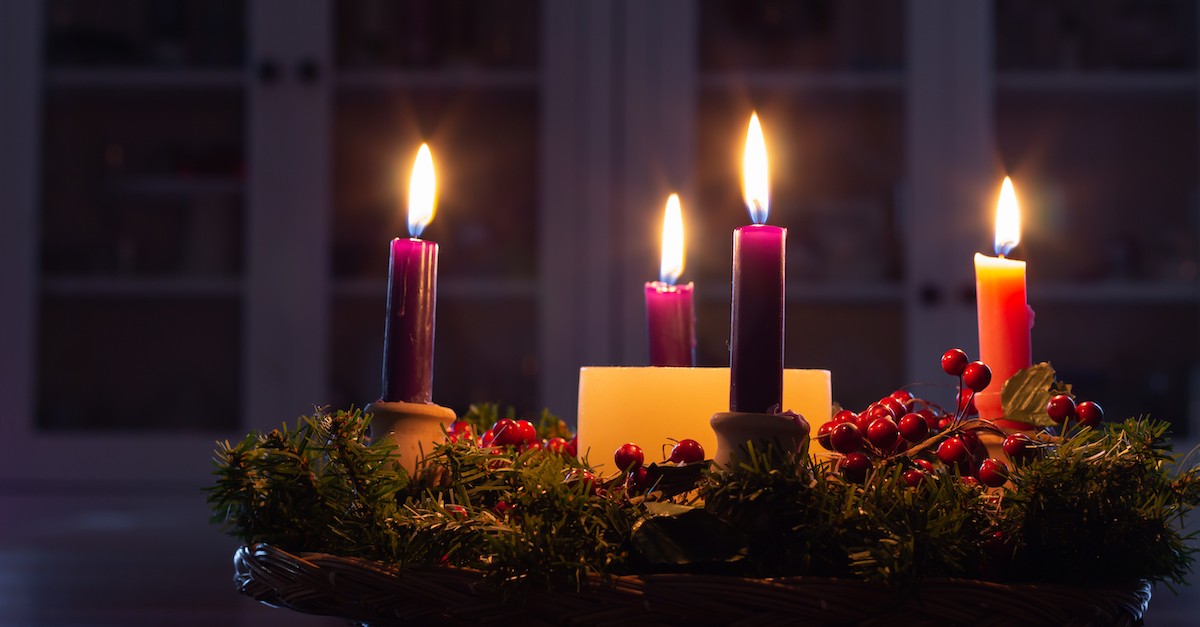 advent wreath candles prayer