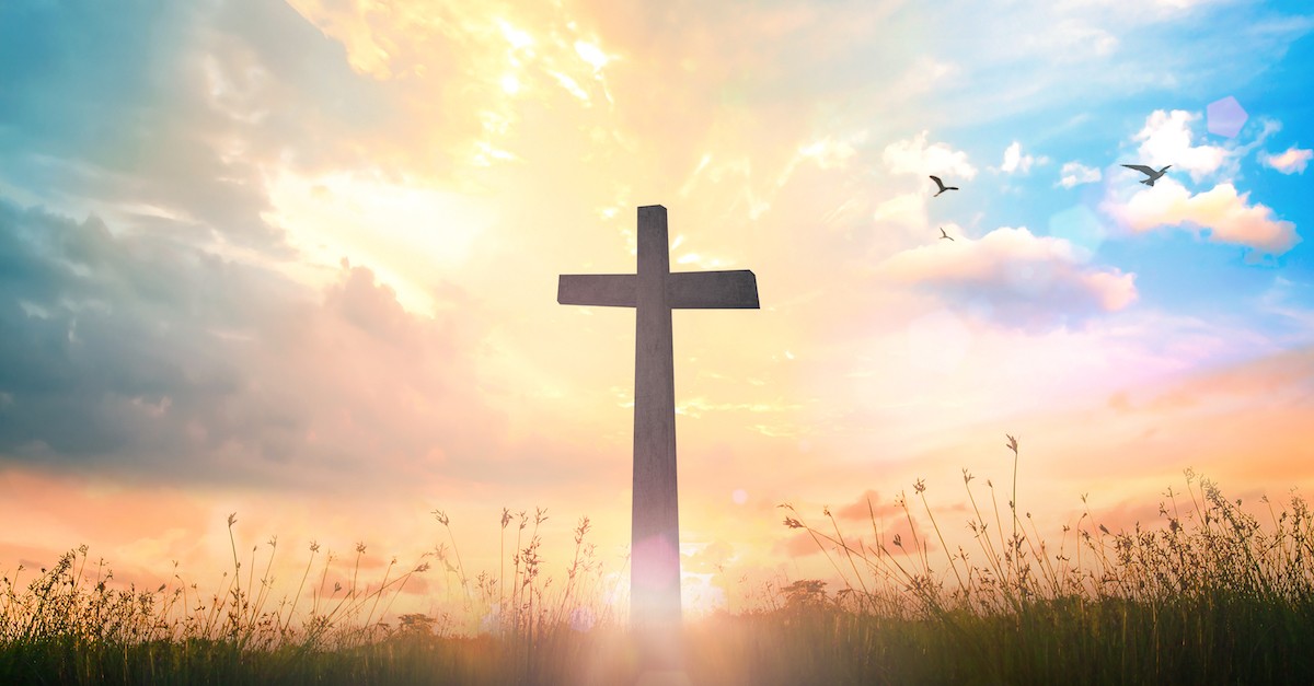 resurrection sunday easter cross