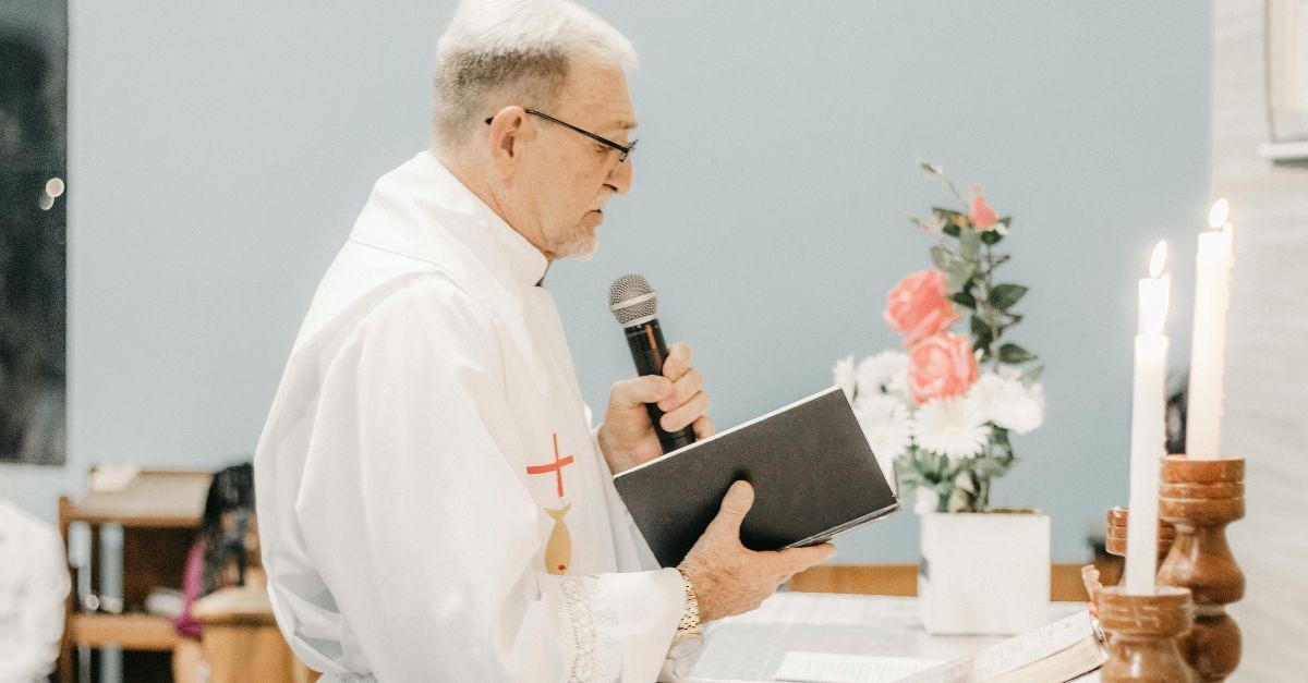 Priest reading from Catholic Bible; how are Catholics different than Christians?