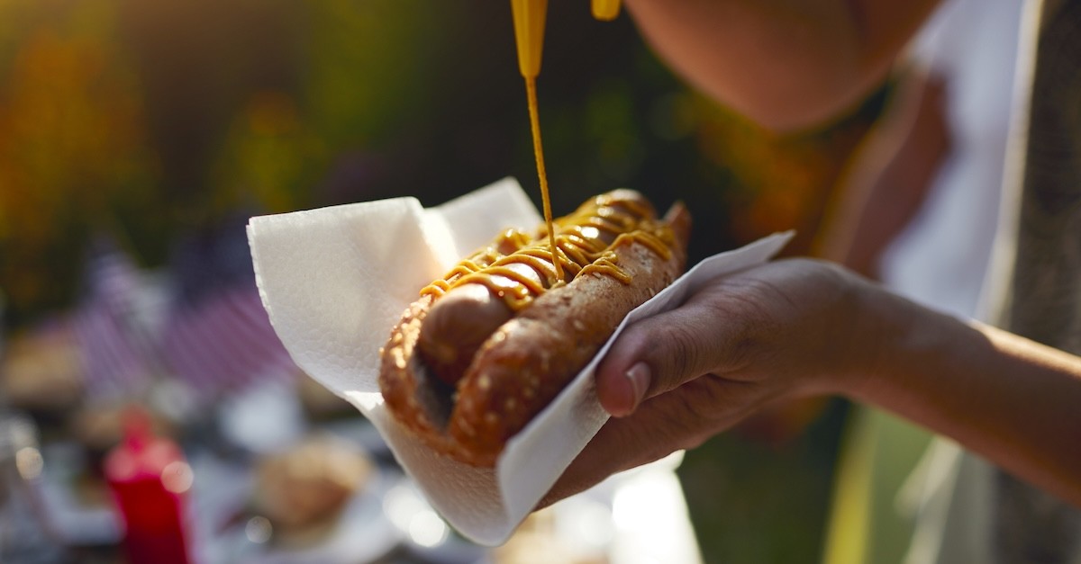 3. Cheesy Hot Dogs