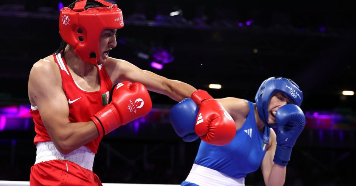1. Are the two boxers at the center of the controversy transgender?