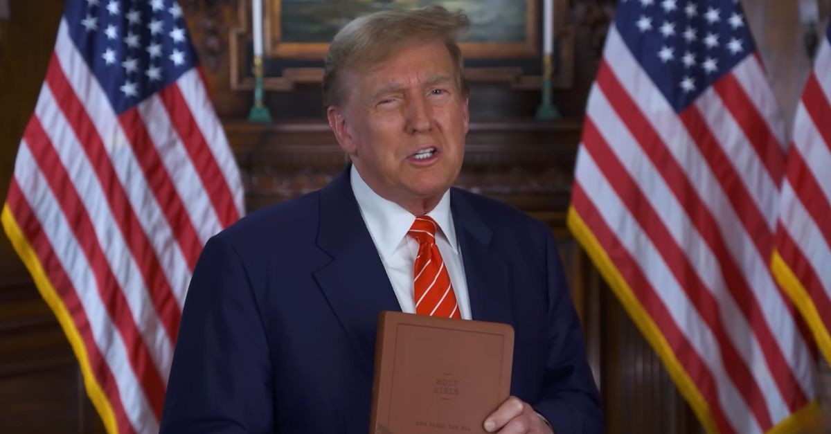 2. Trump Feels Christianity Is Slipping Away in America