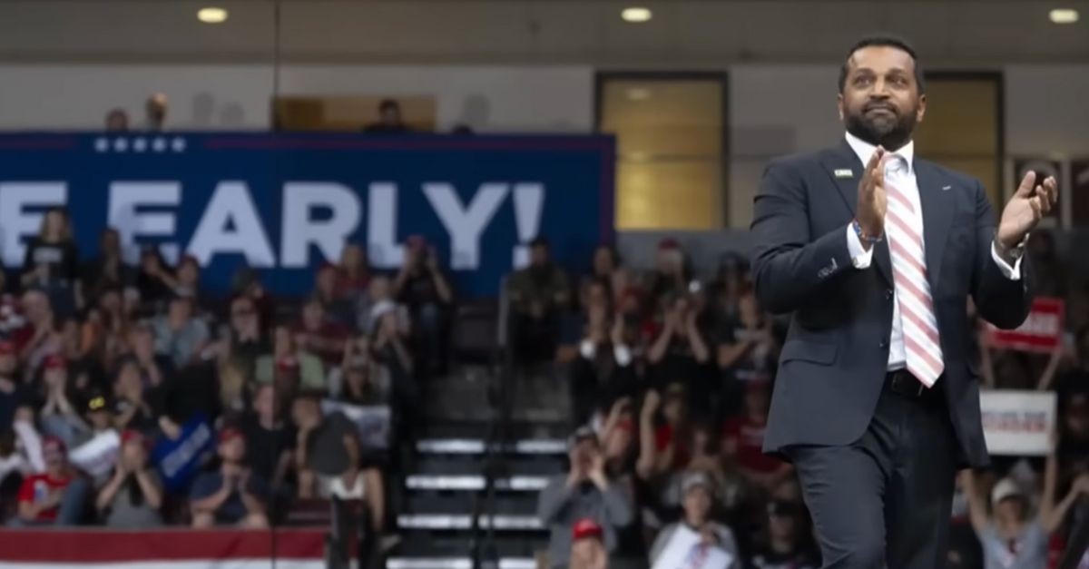 5. Kash Patel Believes the 2020 Election Was Stolen