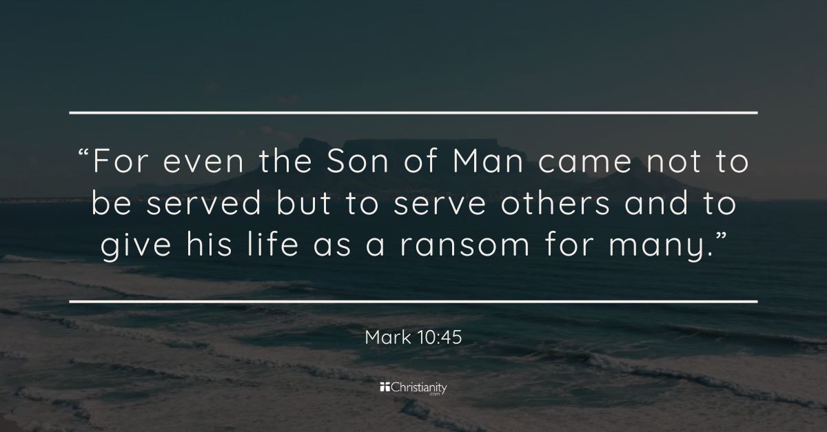 Mark 10:45