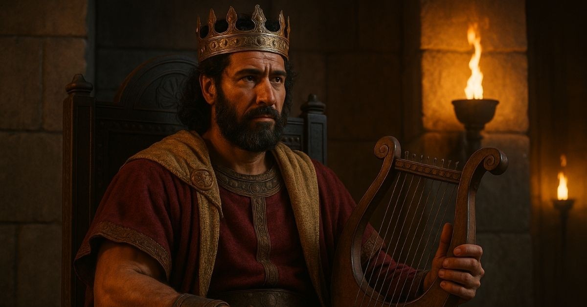 Biblical depiction of King David