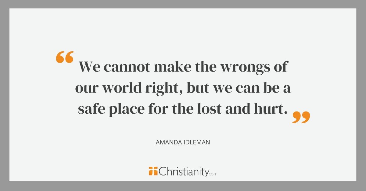 Quote from an article about the increasing risk of violence interrupting our everyday lives.