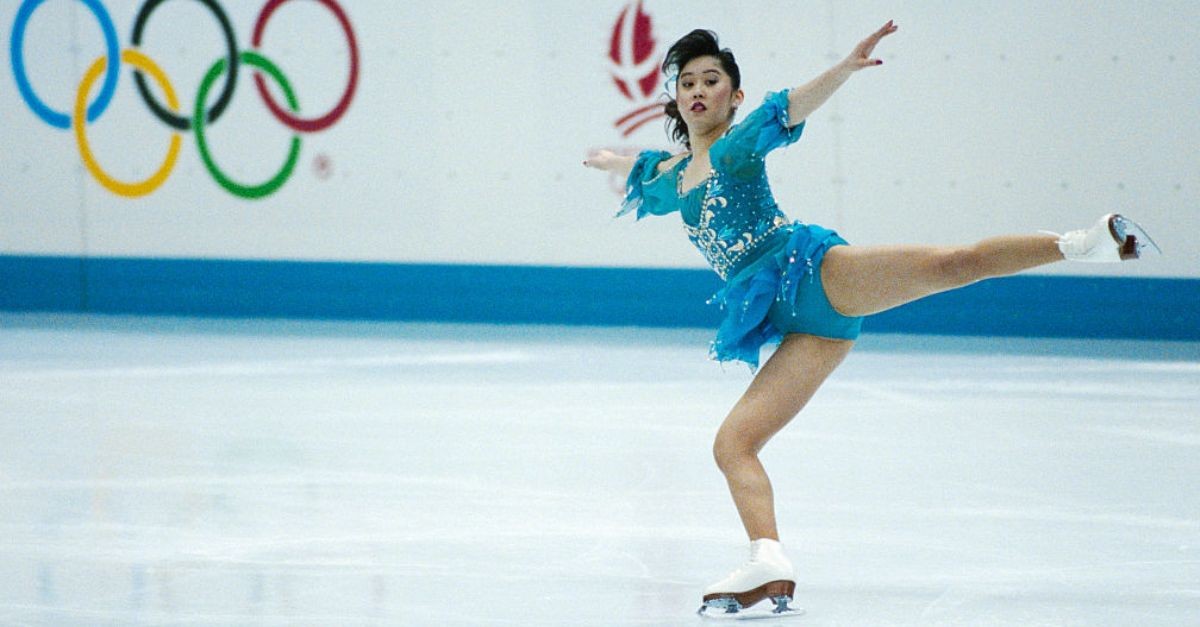 US Olympic Figure Skater Kristi Yamaguchi