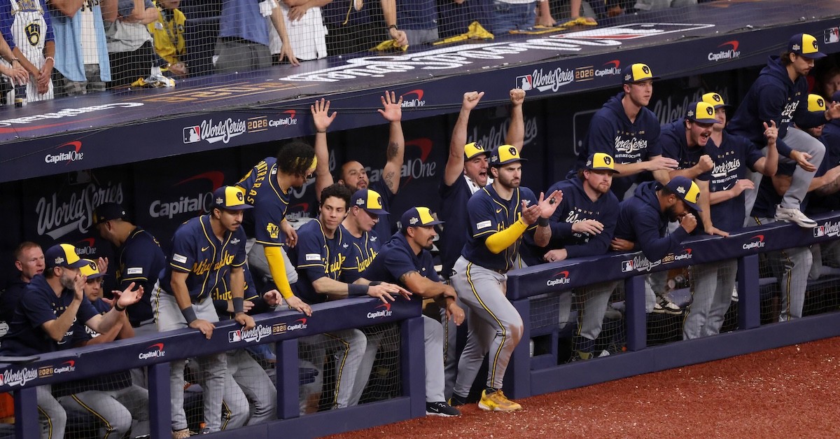 Milwaukee Brewers world series dug out