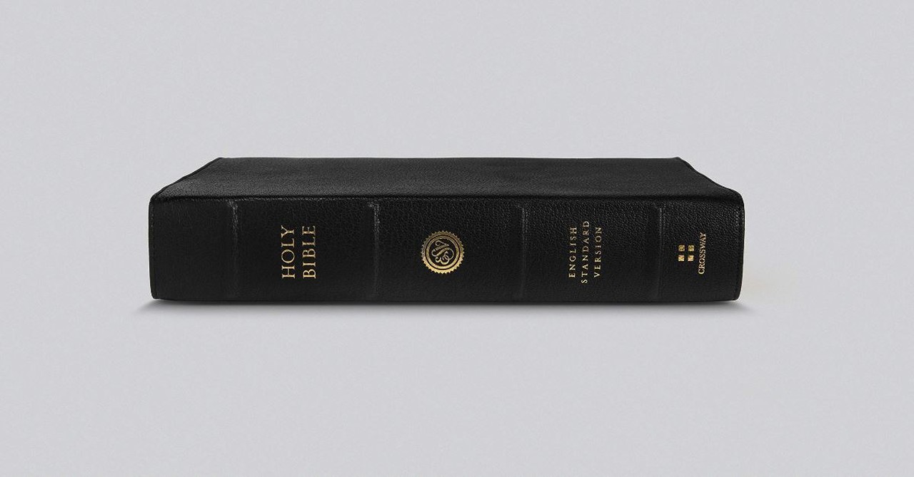 ESV Preaching Bible (Goatskin, Black)