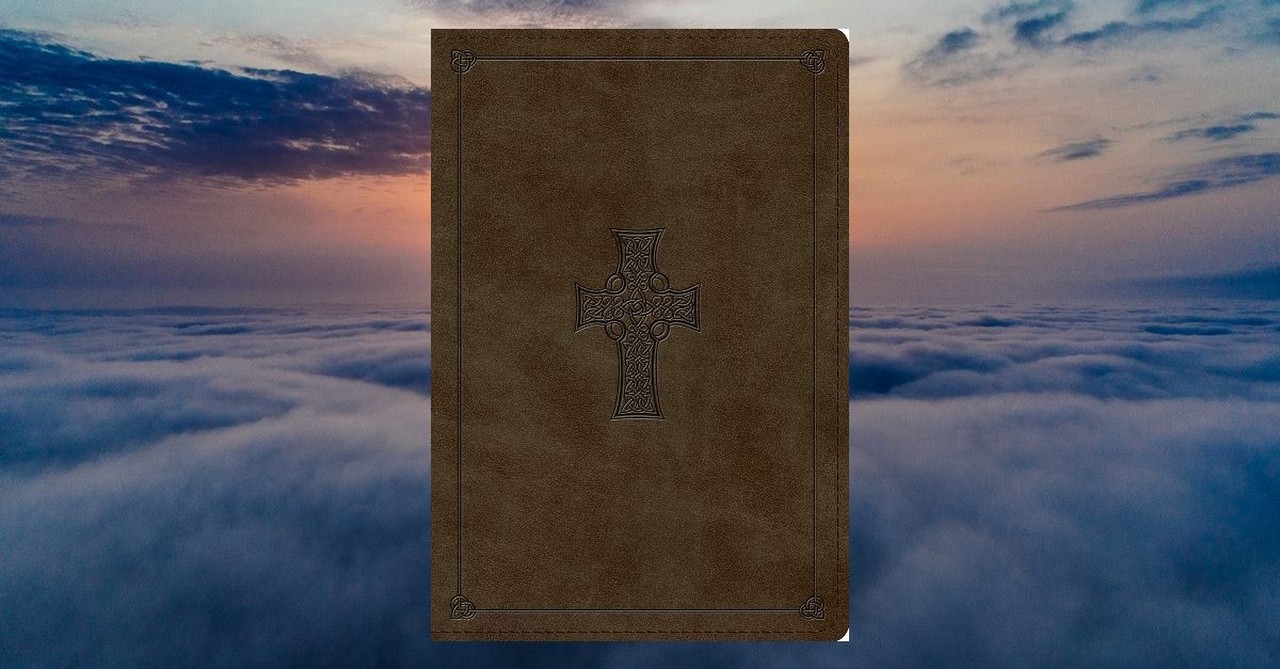 ESV Student Study Bible (TruTone, Olive, Celtic Cross Design) 