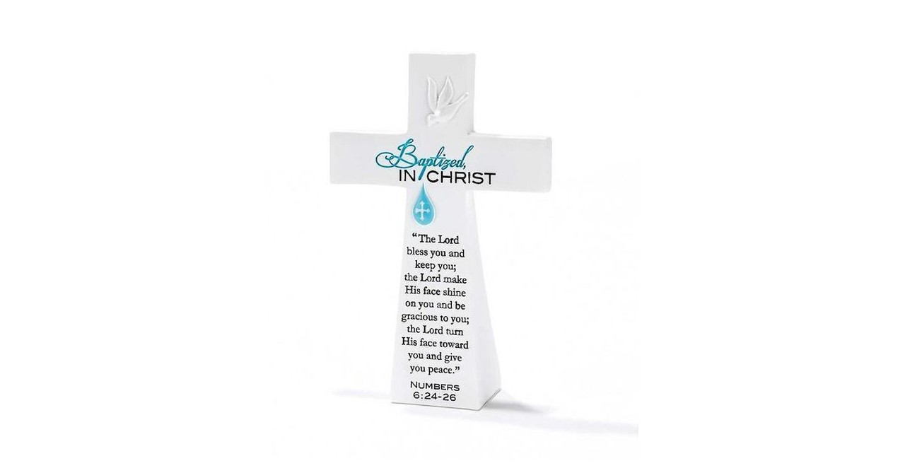 Baptism Table Top Cross