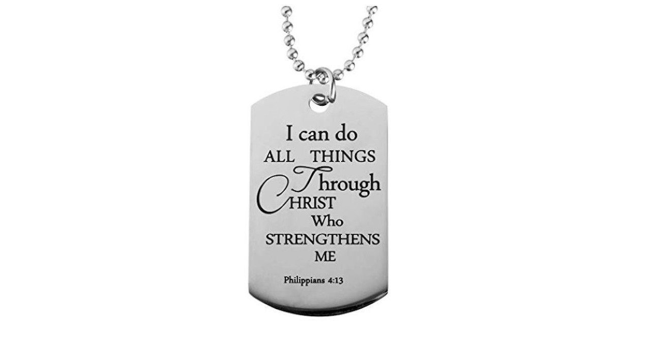 Stainless Steel Dog Tags Necklace