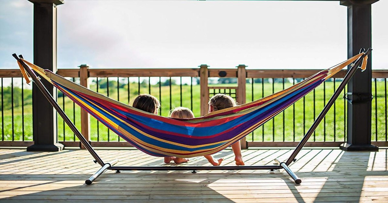 Double Hammock and Stand