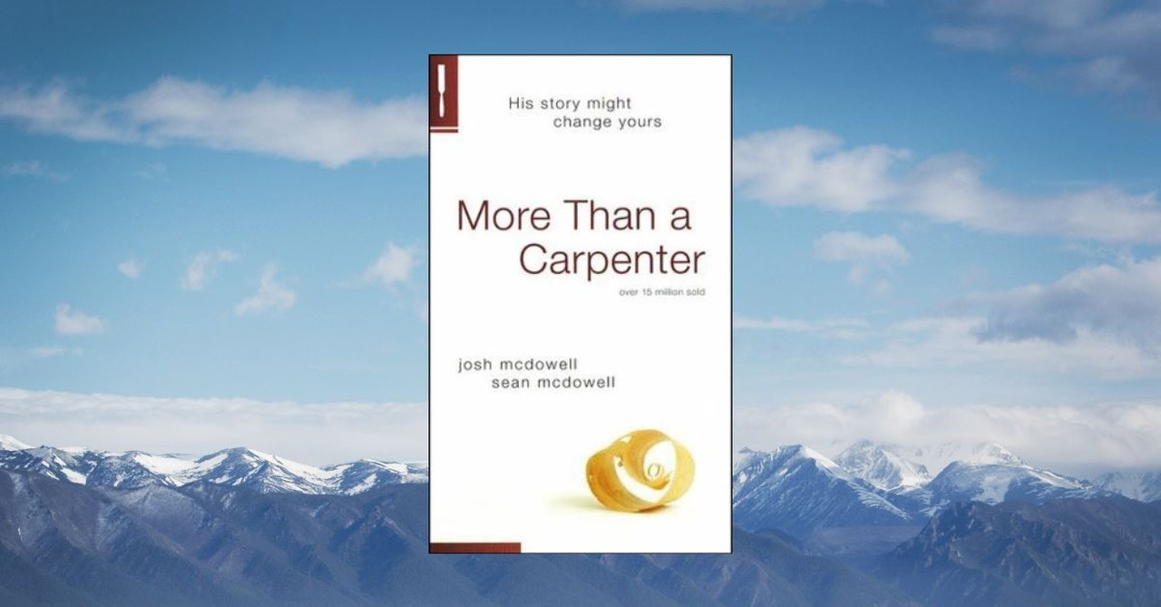 14. More Than A Carpenter by Josh McDowell, 1977