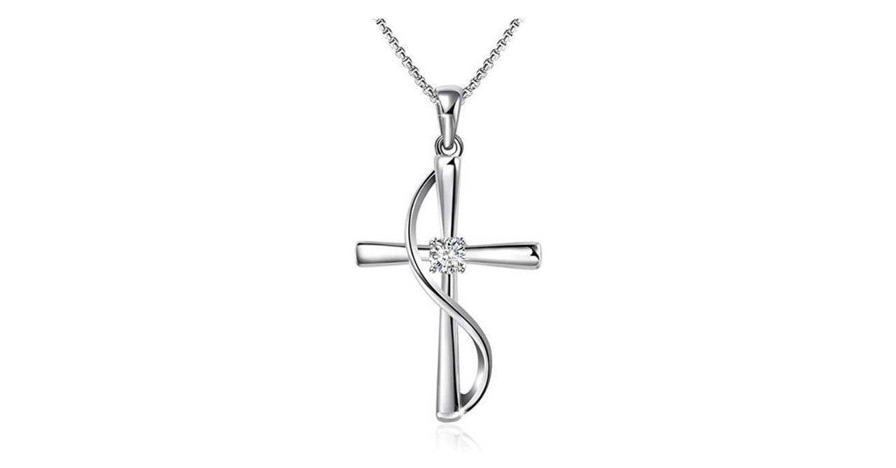 God In My Heart Cross Pendant