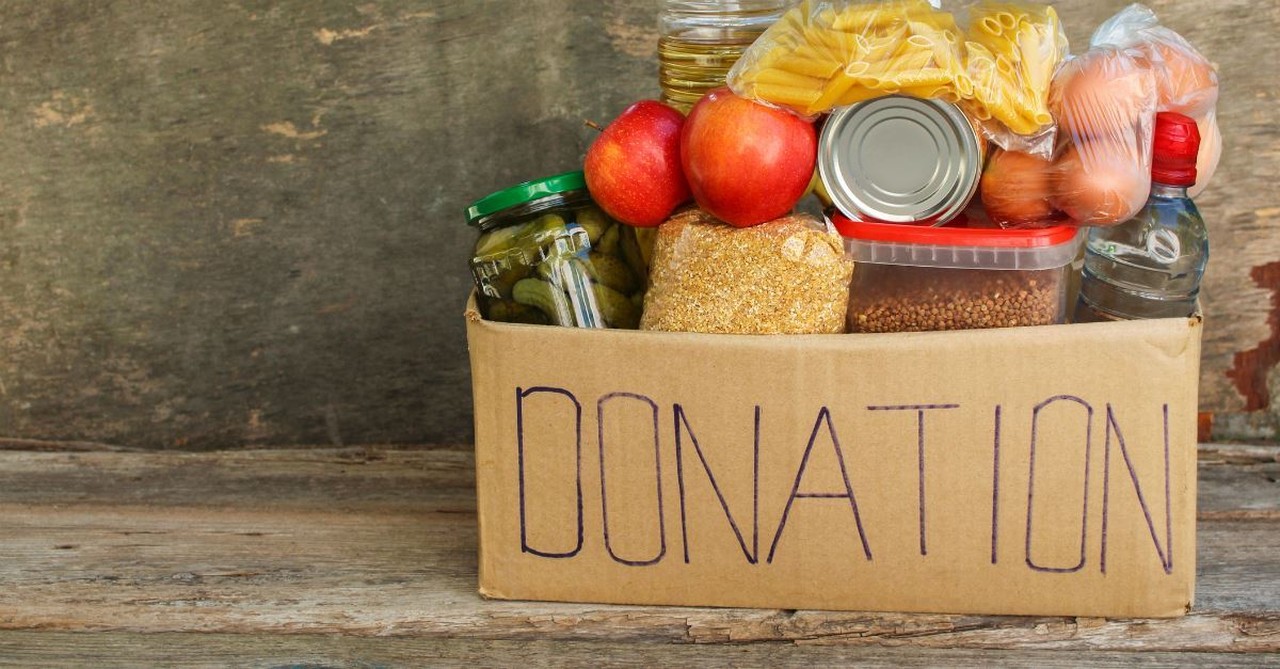 6. Organize a neighborhood food drive.