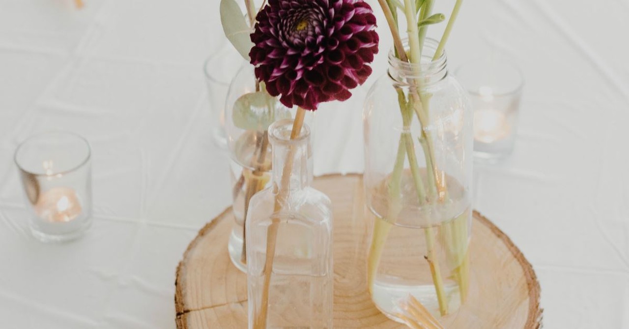 3. Create meaningful centerpieces.