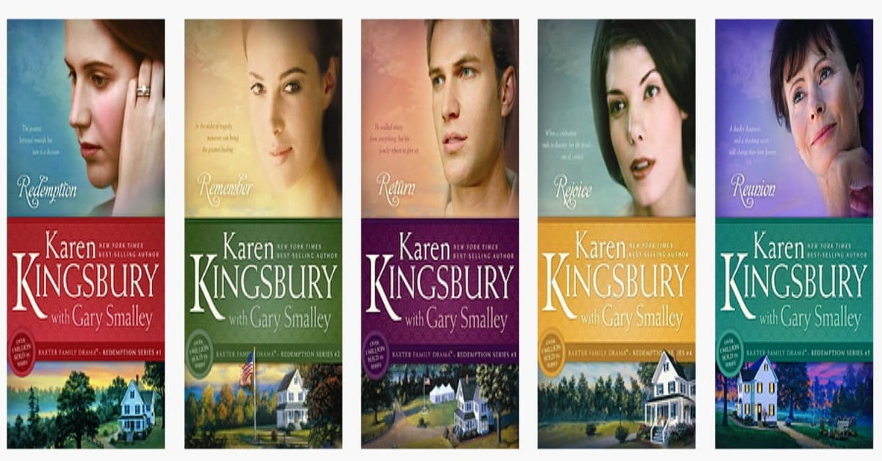 9. The Baxter Series Books by Karen Kingsbury 