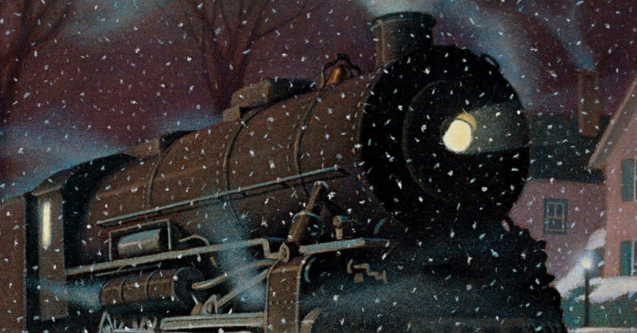 3. The Polar Express – by Chris Van Allsburg