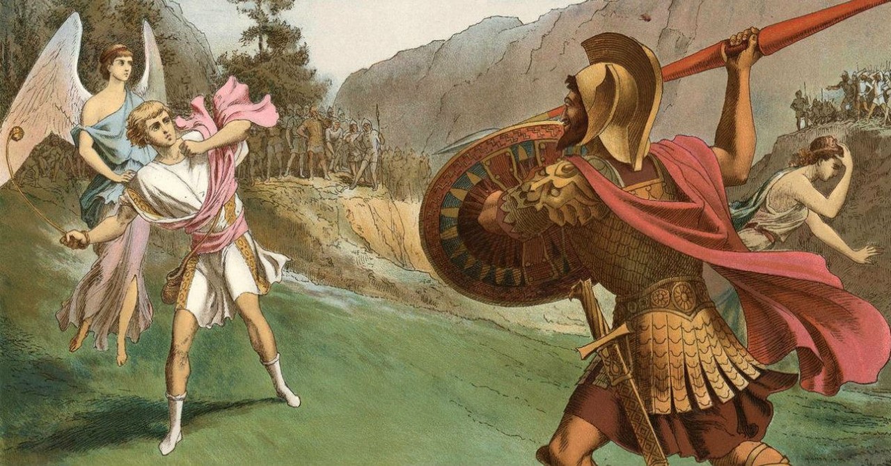 10. David and Goliath