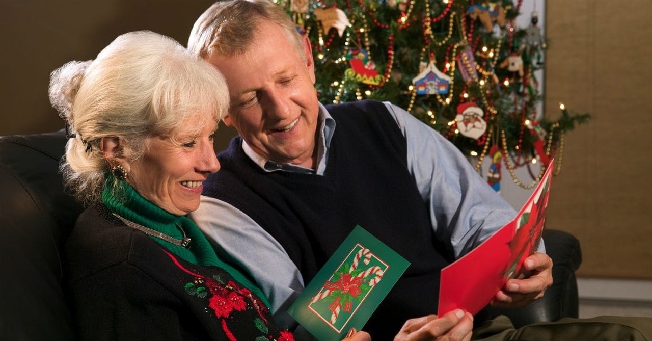 1. Make Christmas Card Placemats 