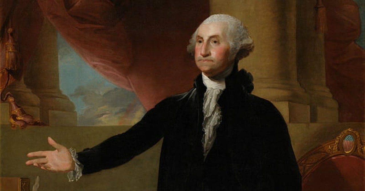 1. George Washington