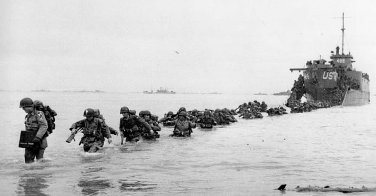 3. How many troops took part in D-Day?