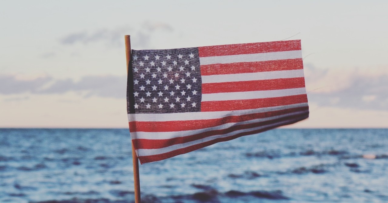 American flag, remembering the importance of Memorial Day