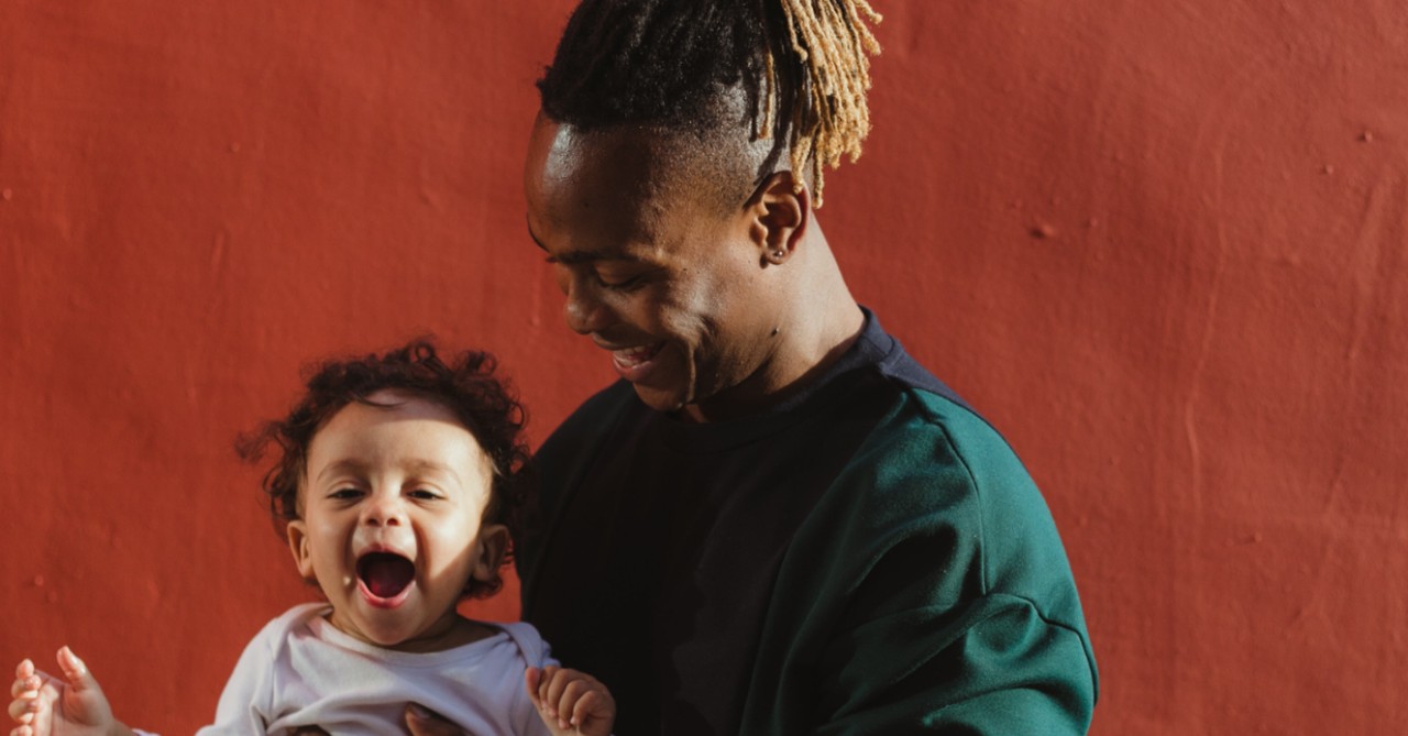 dad with daughter