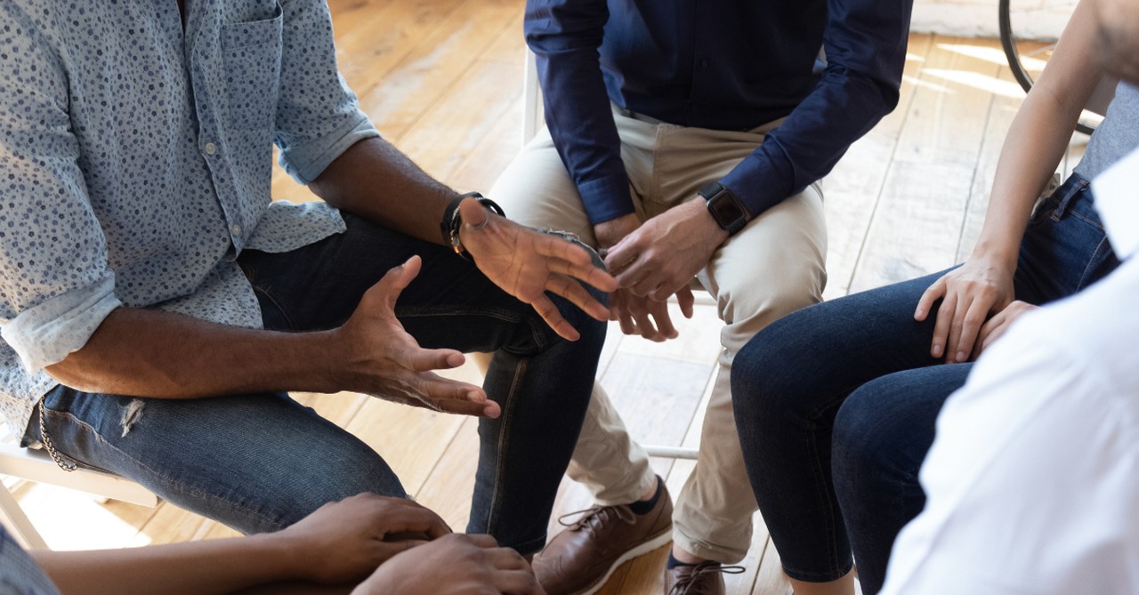 conversation in a small group