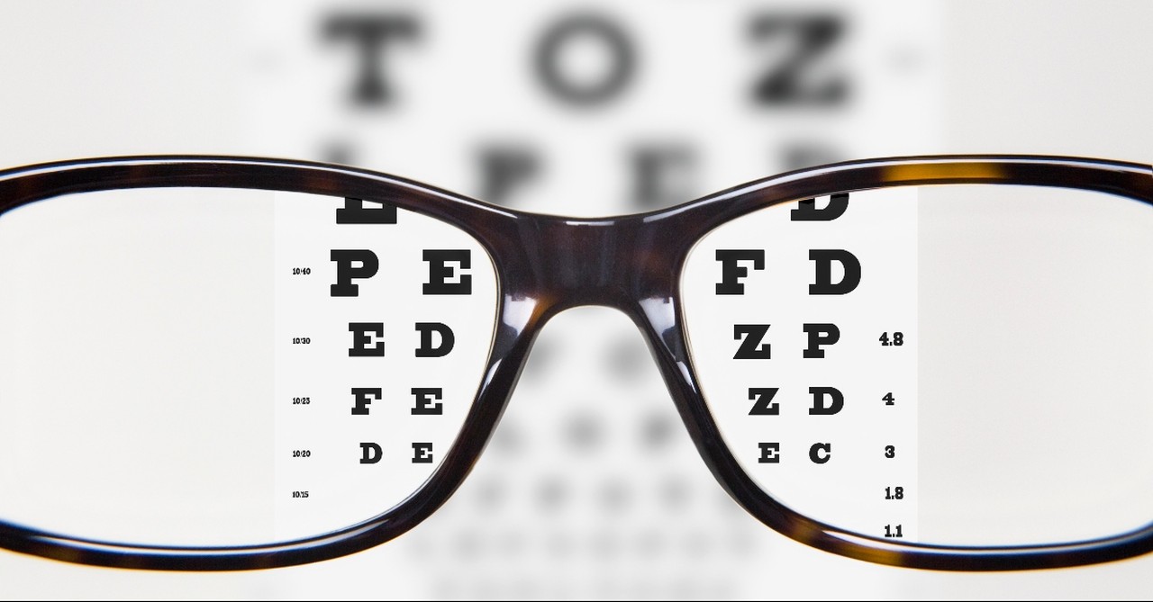 Glasses looking through the eye test, ways that normalization of anxiety can help and ways that it can hurt 