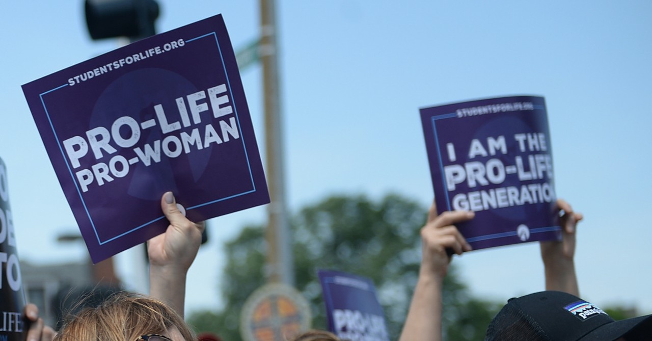 pro-life protest, pro-lifers is reportedly punched in the face