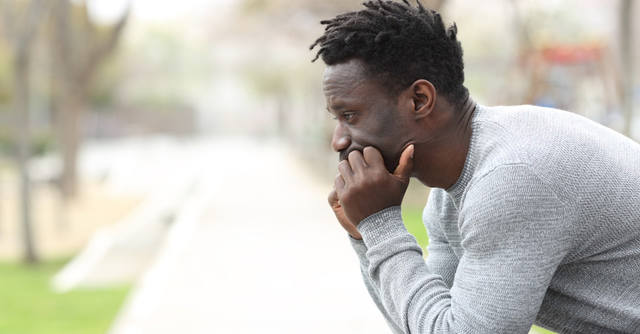 man in deep thought slow to anger