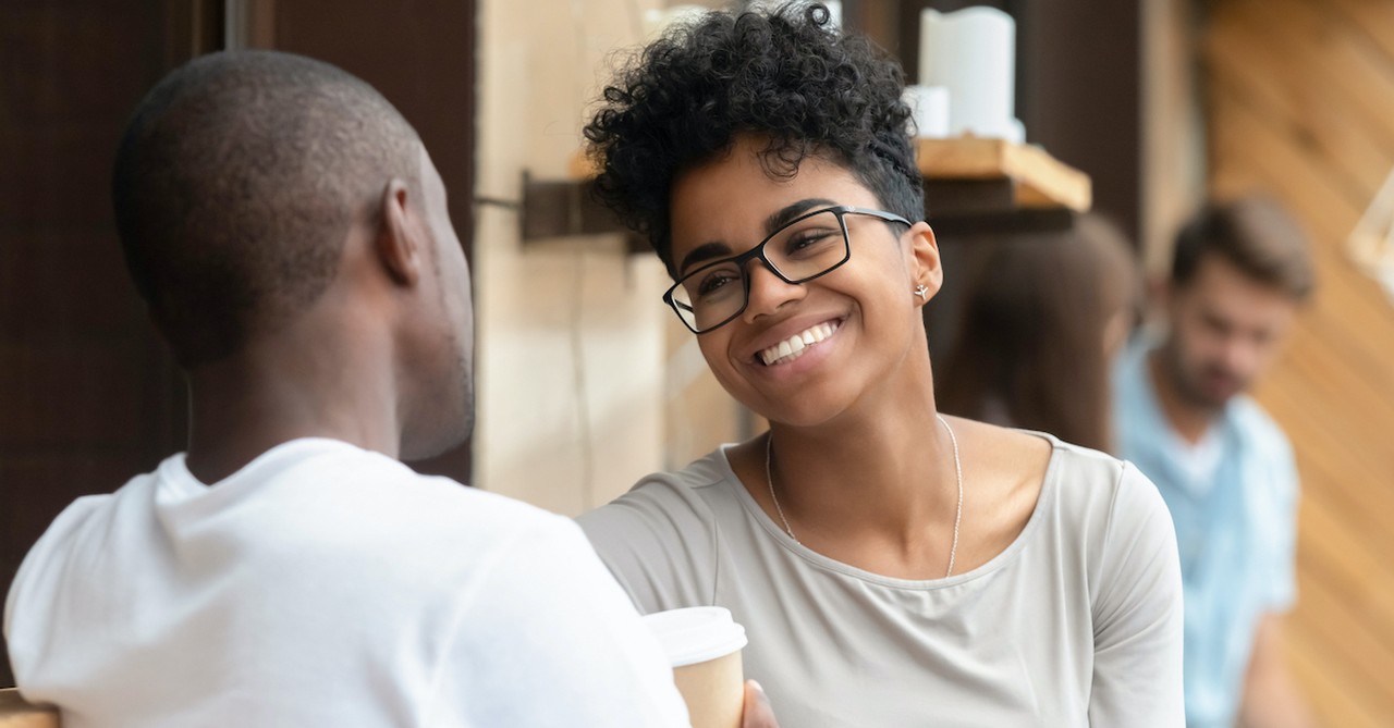 couple on a coffee date, ways a husband can communicate better